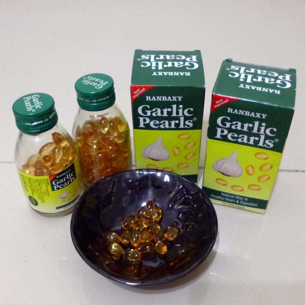 Garlic Pearls น้ำมันกระเทียม จากอินเดีย